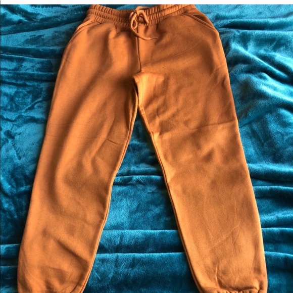 Orange/Brown Sweatpants - Picture 7 of 7